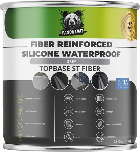 Grey roof sealant - roof, 1kg
