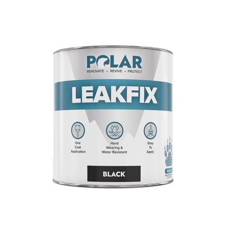 Polar black fibred roof - black,