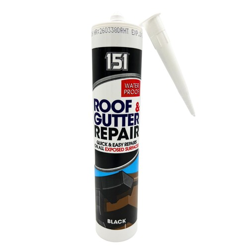 Roof gutter repair sealant - roof,