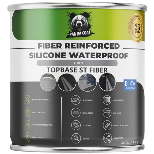 Waterproof grey roof sealant - roof,