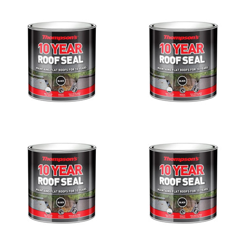 Ronseal roof sealant - roof, black