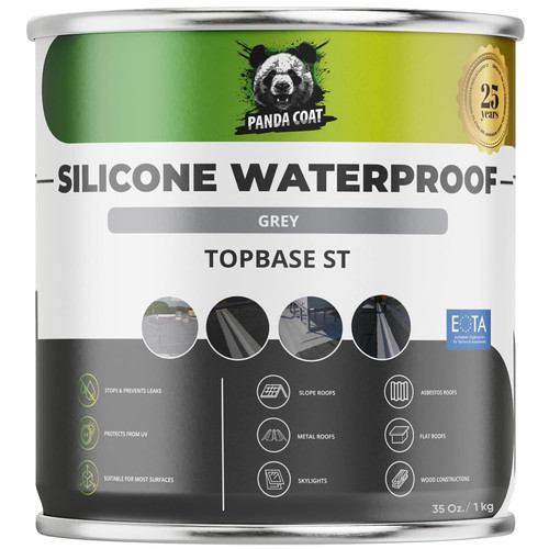 Waterproof grey roof sealant - roof, |